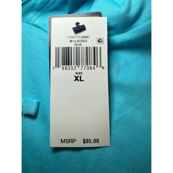 Polo Ralph Lauren Mens XL Polo Bear Jersey Hooded T-Shirt Blue Long Sleeve - Picture 7 of 11